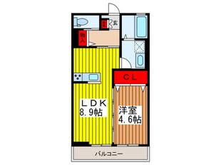 領家ハイムの物件間取画像